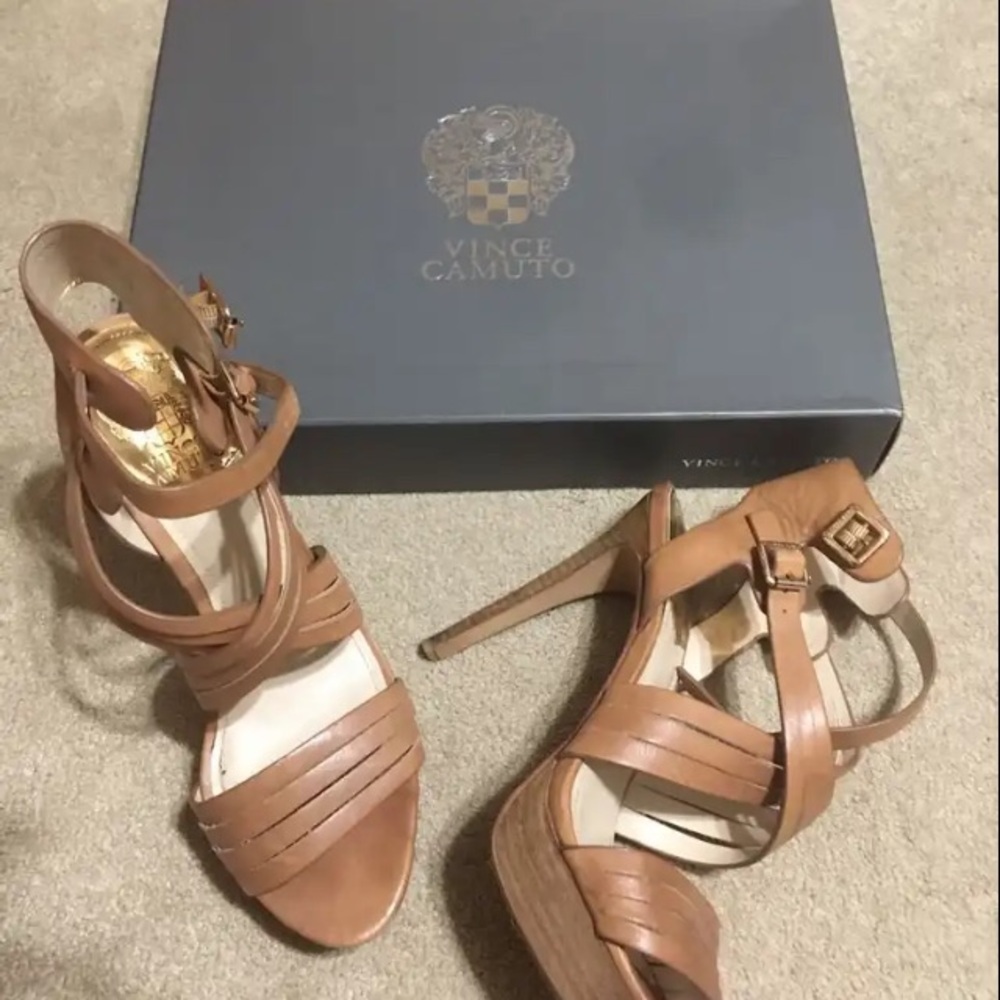 Tan Leather Heels